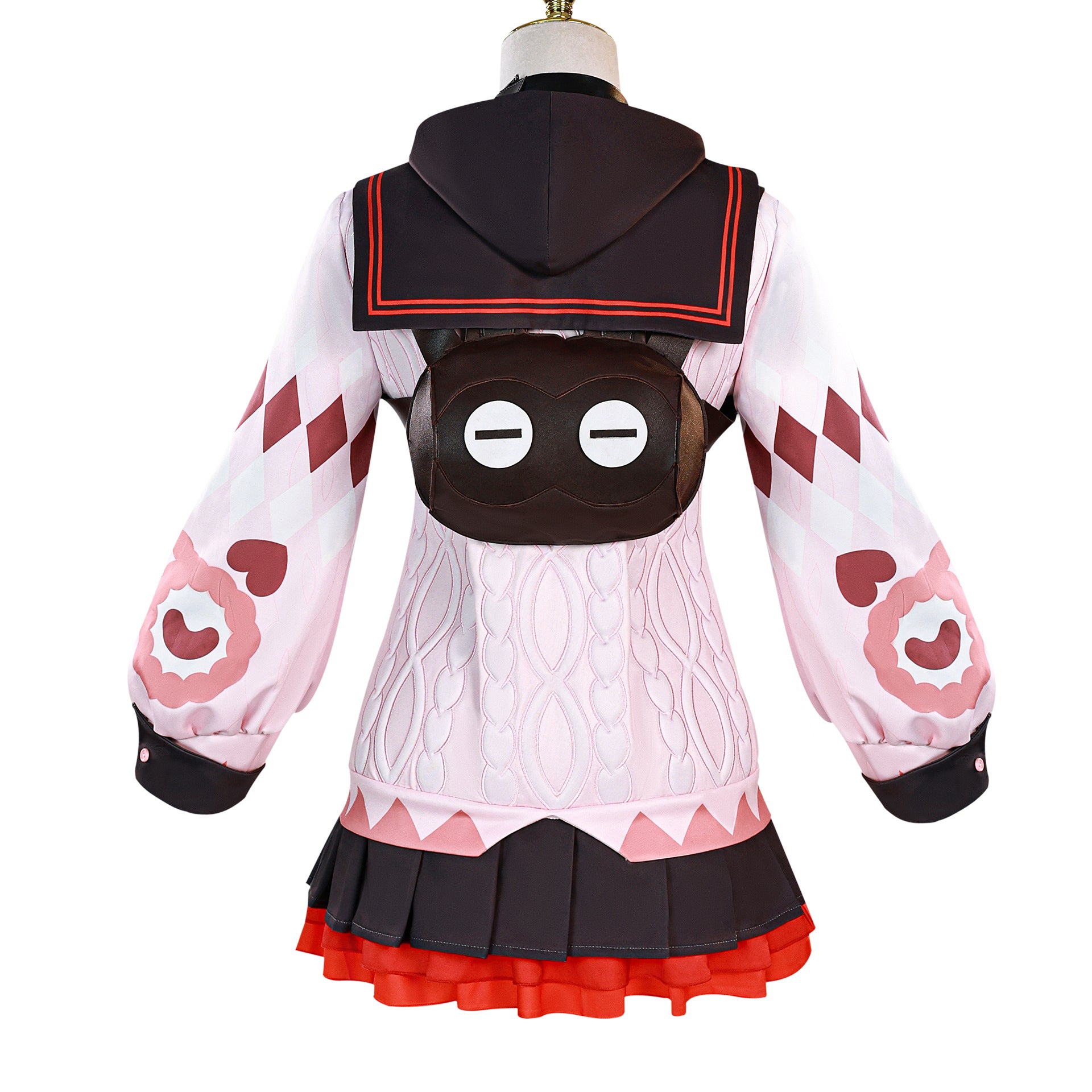 NEATMOA Zenless Zone Zero Ukinami Yuzuha Cosplay Costume Full Outfit for Halloween Anime Party Convention Asian Sizes