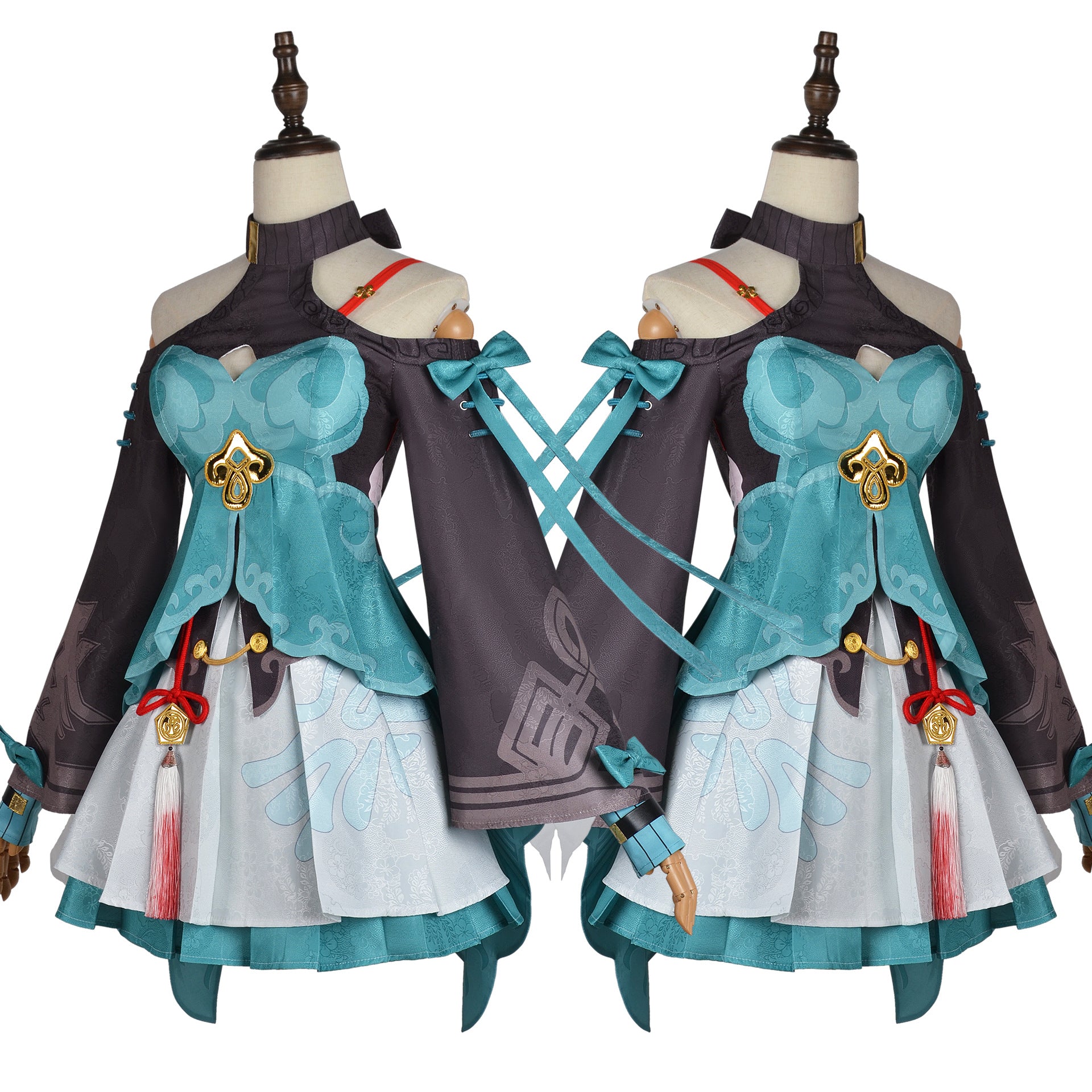 ✨ NEATMOA ✨ 高品質の Honkai: Star Rail コスプレ衣装 - 見事な Qingque レプリカ | 独占的な手作りデザイン | あなたのファンタジーを叶えます