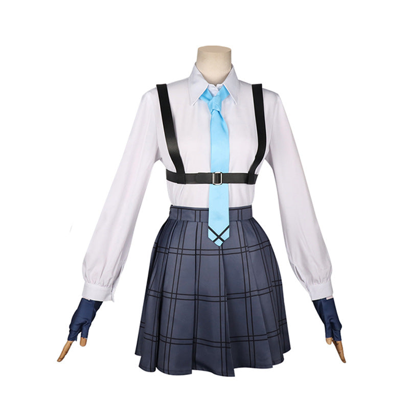 NEATMOA Blue Archive Takanashi Hoshino Cosplay Costume Full Outfit Anime Inspired.