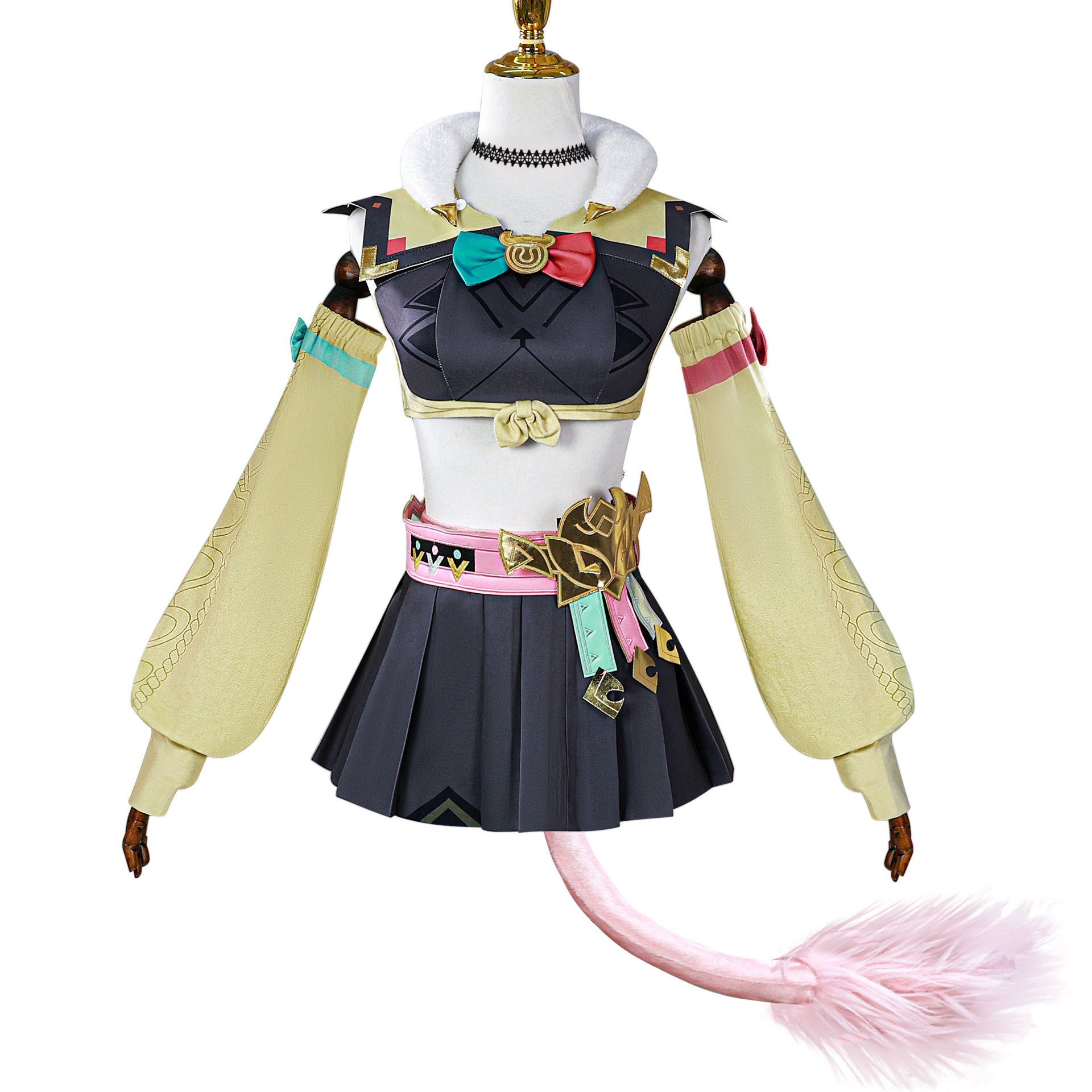 NEATMOA 原神 ナタ コスプレ  ヴァレサ 豪華版 フルセット 衣装 学園祭 文化祭 撮影 ハロウィン パーティー コスチューム 男女兼用