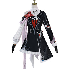 NEATMOA Evernight Cosplay Costume – Honkai Star Rail Long Night Dress for Halloween & Stage Events (Asian Sizes)