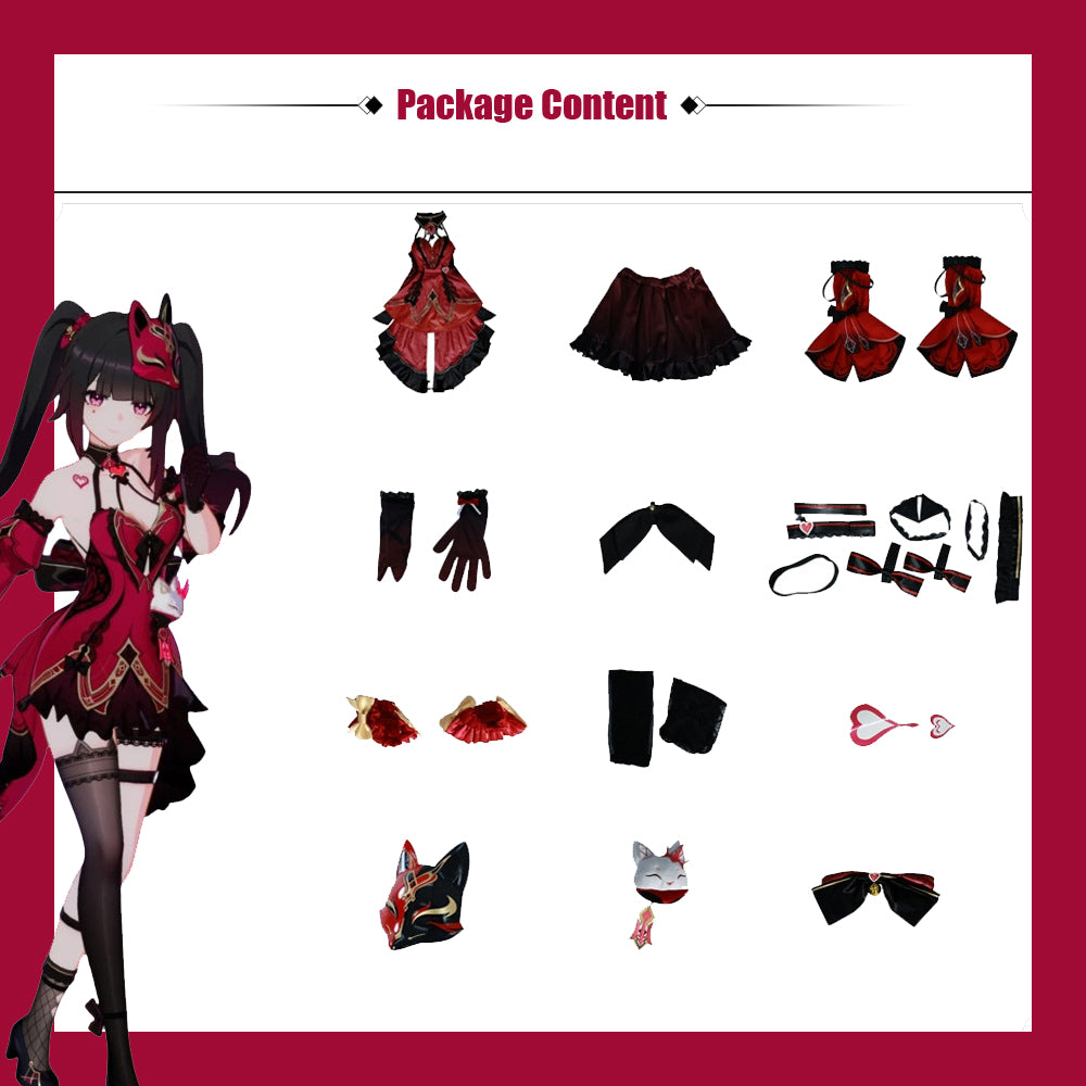 NEATMOA High Quality Honkai Star Rail Cosplay Costume Sparkle Handcrafted Replica Perfect for Conventions and Halloween