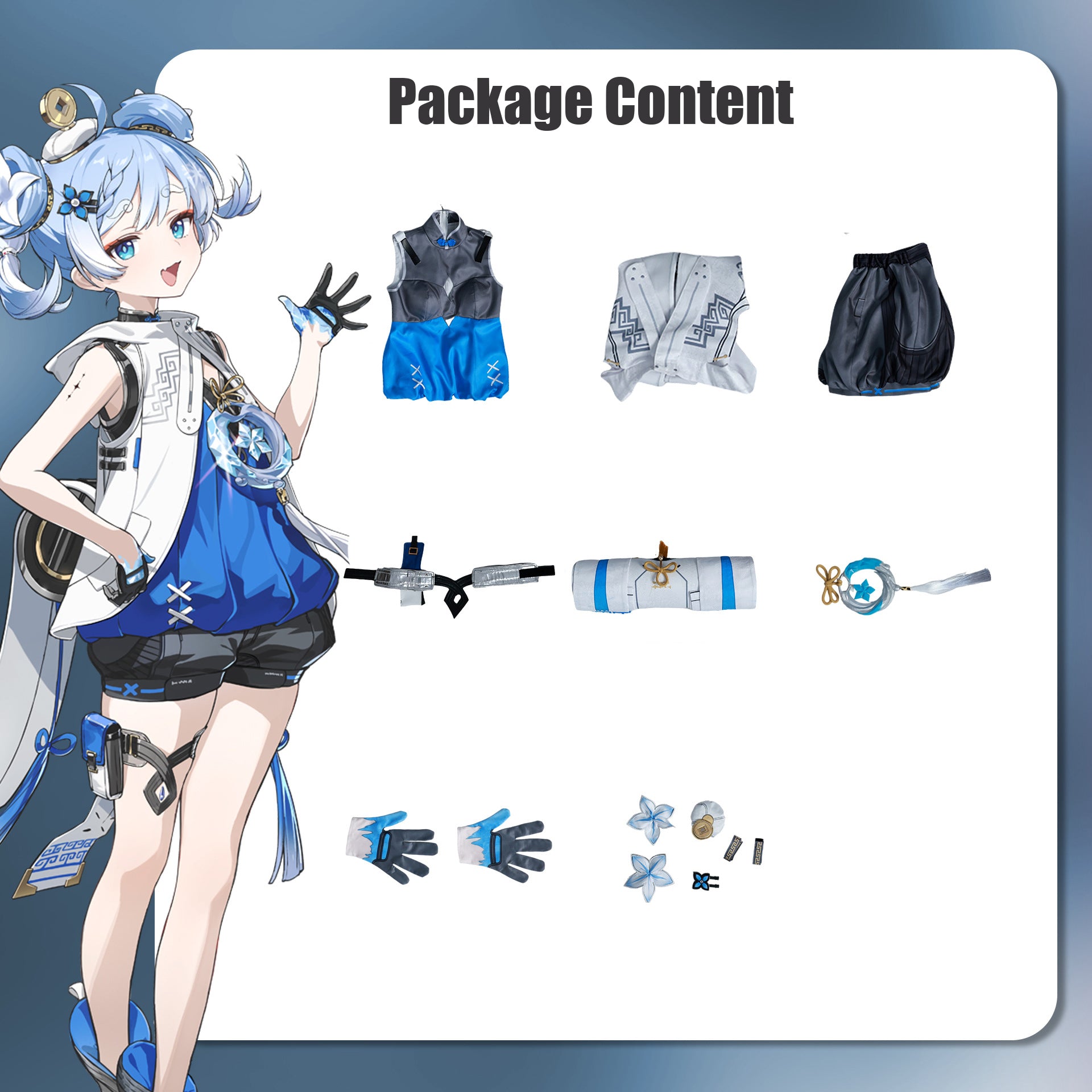 NEATMOA Youhu Cosplay Costume Wuthering Waves Character Outfit Perfect for Halloween and Christmas