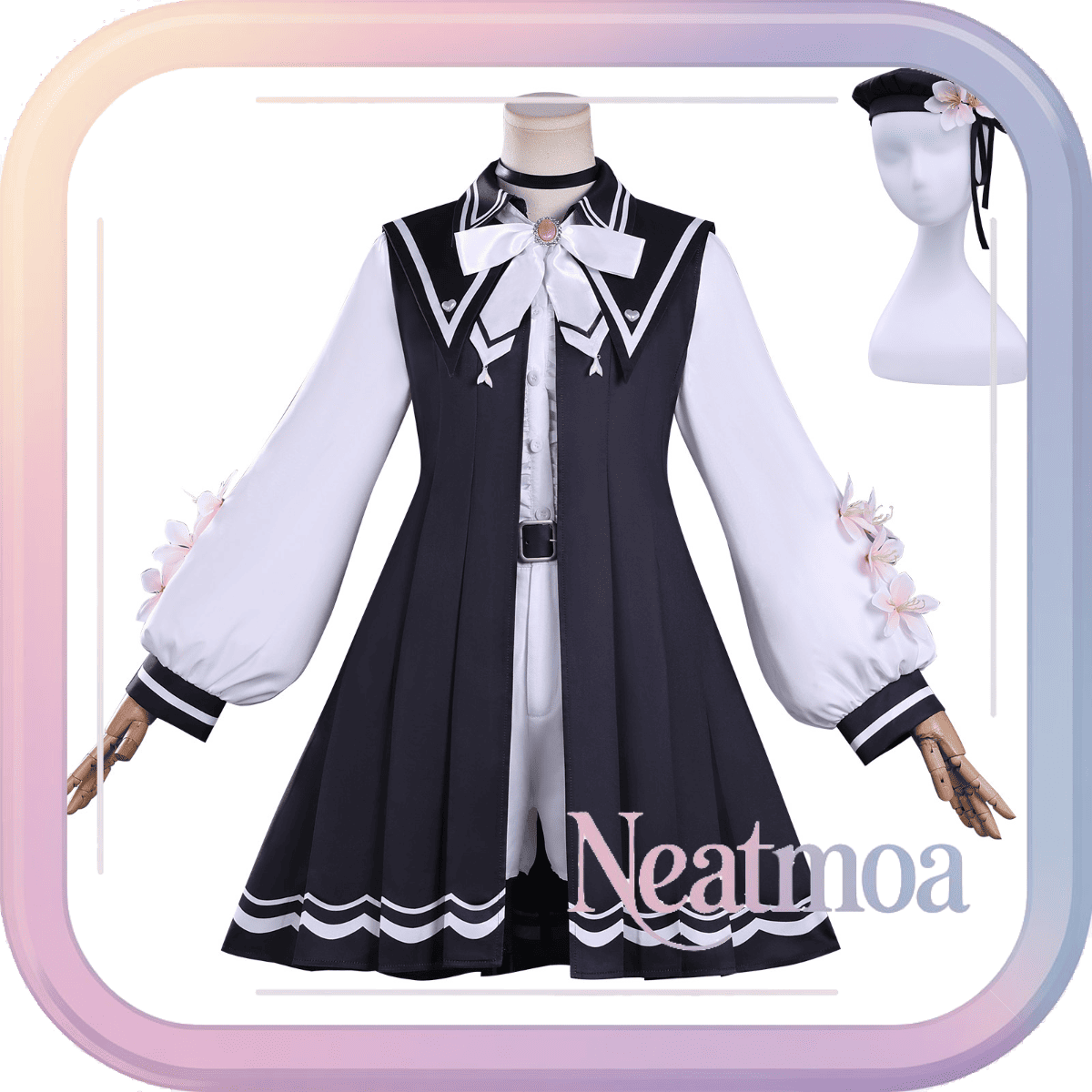 NEATMOA Sakuraba Ema Cosplay Costume – Magical Girl Witch Trials (Asian Sizes)