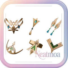 NEATMOA Nefer Genshin Impact Cosplay Costume Full Outfit Asian Size XS-XXL