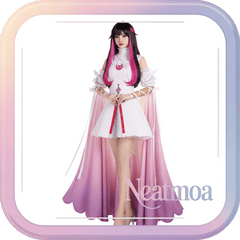 NEATMOA Genshin Impact Columbina Cosplay Costume – FES Carnival Outfit for Adults & Teens