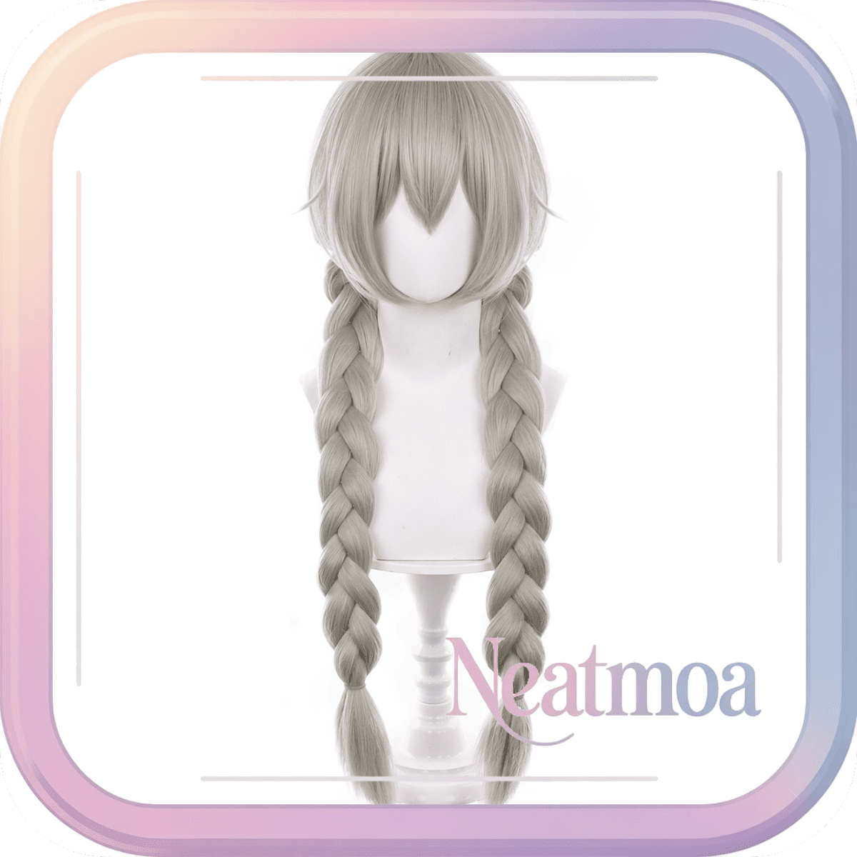 NEATMOA Judy Hopps Zootopia 2 Cosplay Wig Heat-Resistant Synthetic Fiber