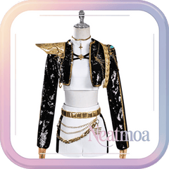 NEATMOA Rumi Inspired Cosplay Costume | Korean Style Demon Hunter Outfit for Women Stage, Dance & Theater Events