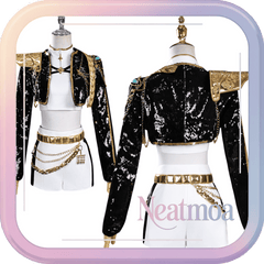 NEATMOA Rumi Inspired Cosplay Costume | Korean Style Demon Hunter Outfit for Women Stage, Dance & Theater Events