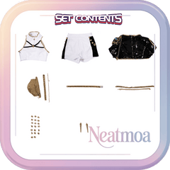 NEATMOA Rumi Inspired Cosplay Costume | Korean Style Demon Hunter Outfit for Women Stage, Dance & Theater Events