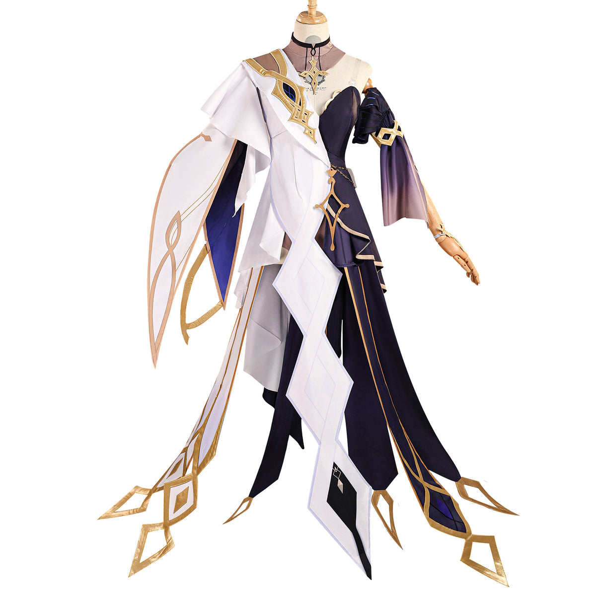 Naberius Genshin Impact cosplay full costume main view
