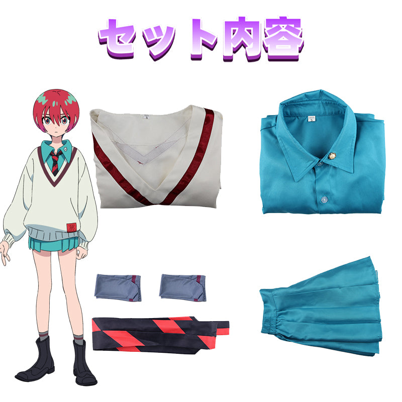 NEATMOA 機動戦士ガンダム GQuuuuuuX アマテ・ユズリハ コスプレ 衣装 日常服 JK制服 ハロウィン コスプレイベント コミケ アニメジャパン 世界コスプレサミット