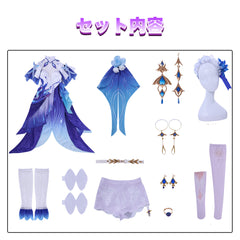 [NEATMOA] 鳴潮 カンタレラ コスプレ衣装 フルセット 手作りレプリカ 撮影会 ハロウィン コミケ アニメイベント 学園祭