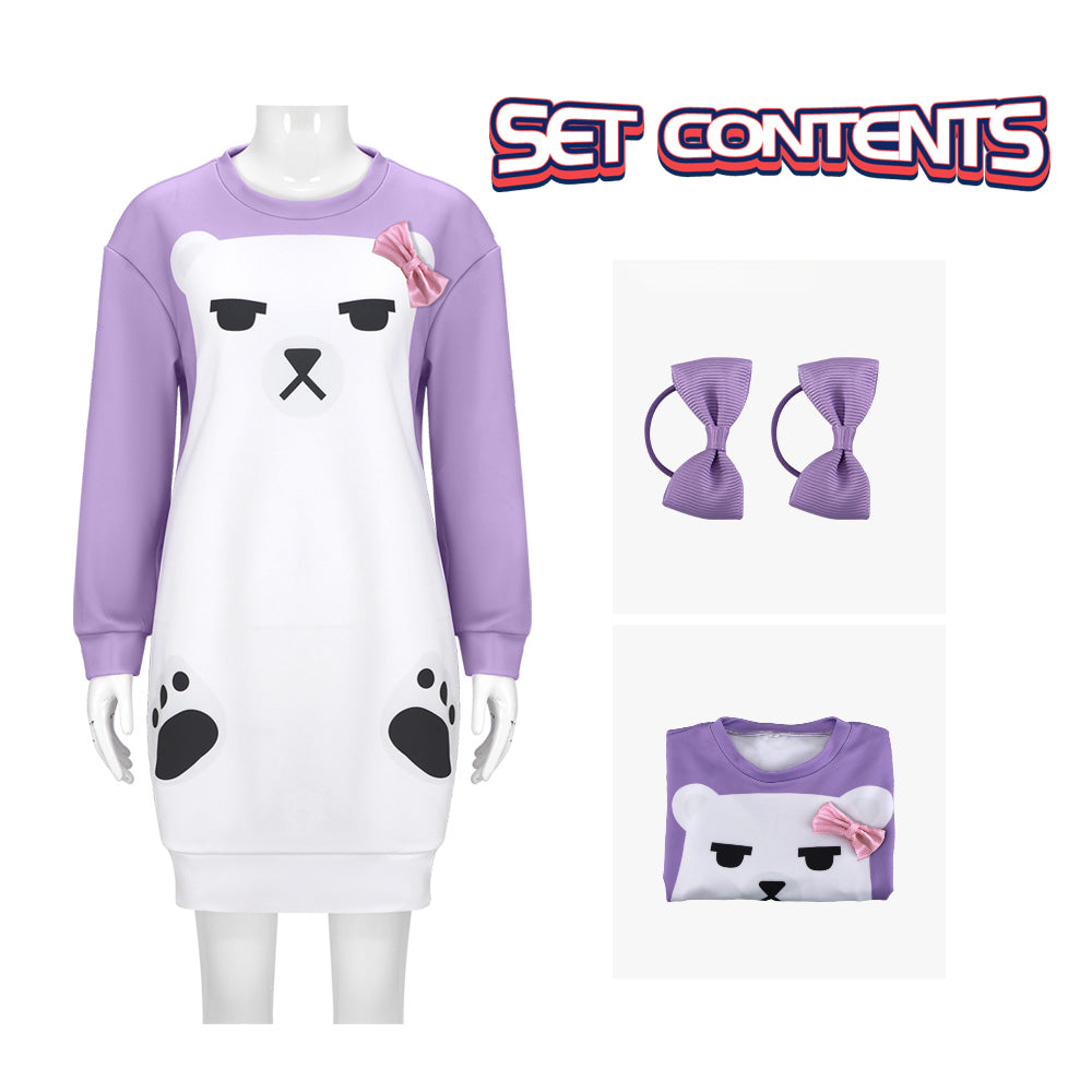: NEATMOA Mira Inspired Cosplay Pajamas Korean Style Demon Hunter Sleepwear for Women Halloween Party