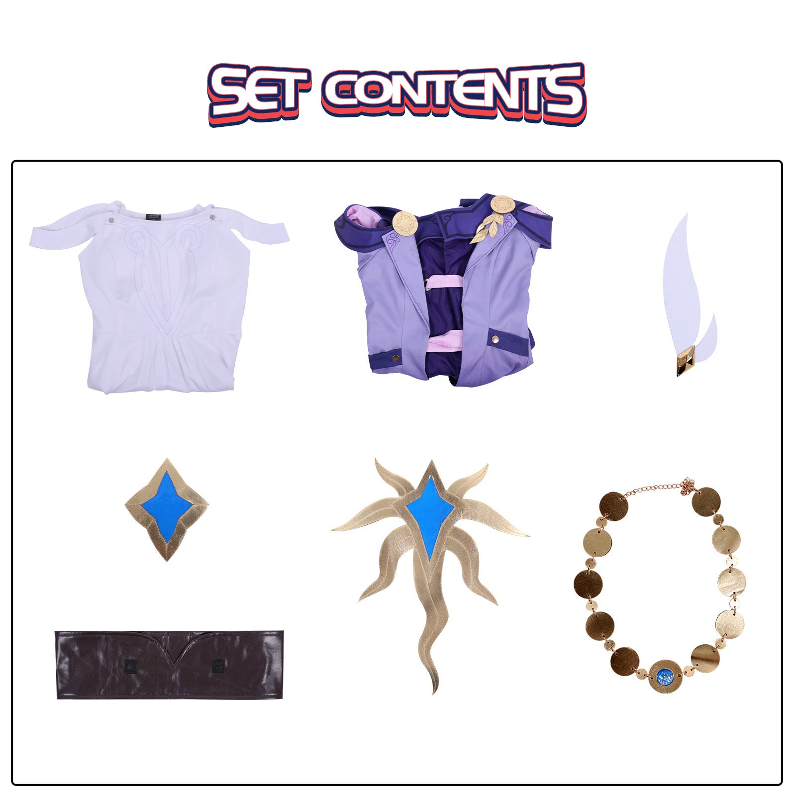 NEATMOA Honkai Star Rail Cyrene Cosplay Full Set Uniform for Role Playing Performance and Halloween Party