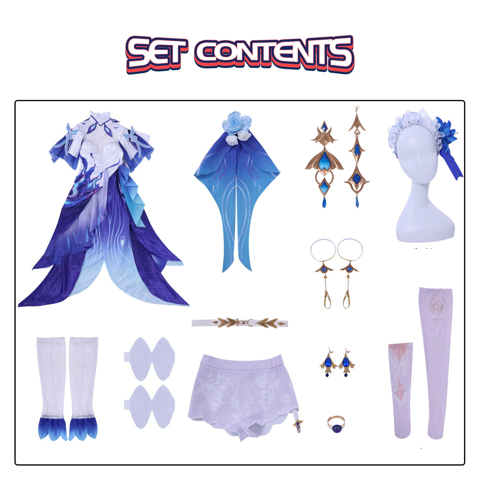 NEATMOA Cantarella Cosplay Wuthering Waves Outfit for Role Playing Performance and Halloween Party