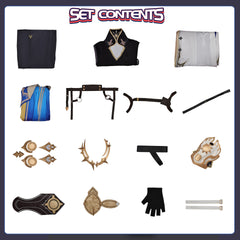 NEATMOA Honkai Star Rail Phainon Cosplay Outfits Uniform Full Set for Role Playing Performance and Halloween Party
