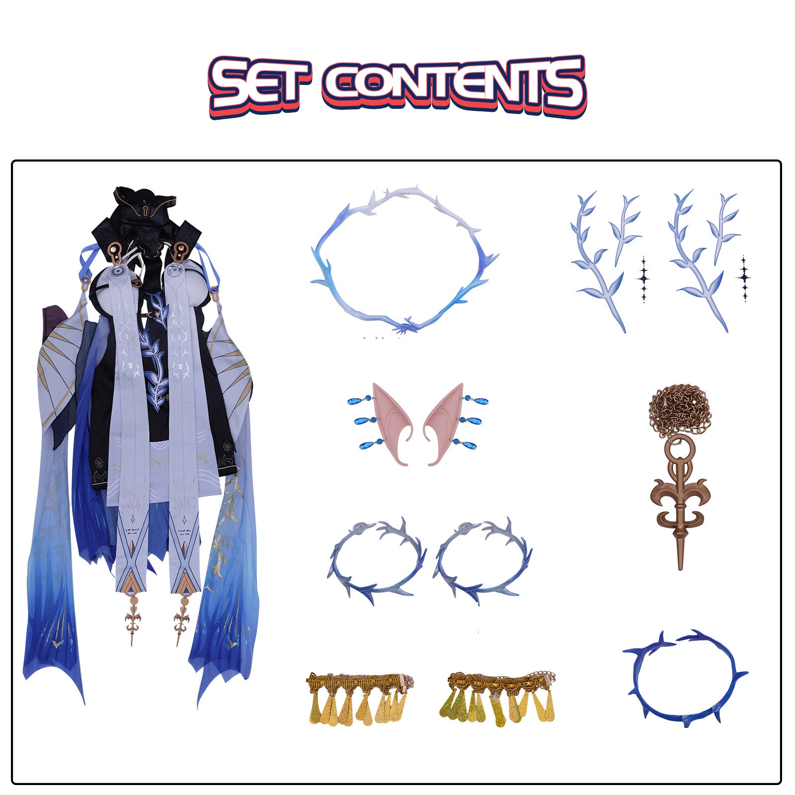 NEATMOA Cartethyia Cosplay Wuthering Waves Outfit for Role Playing Performance and Halloween Party Asian Size XS–XXL