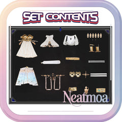 NEATMOA Iuno Wuthering Waves Cosplay Costume Full Outfit Asian Size